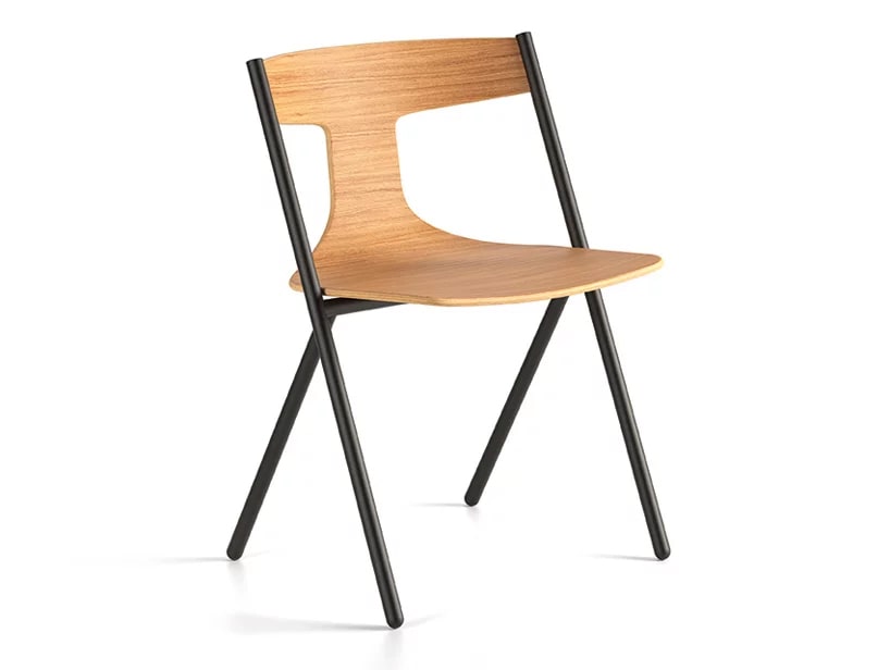 Ghế Quadra Chair lấy nguồn cảm hứng từ họa cụ kiến trúc