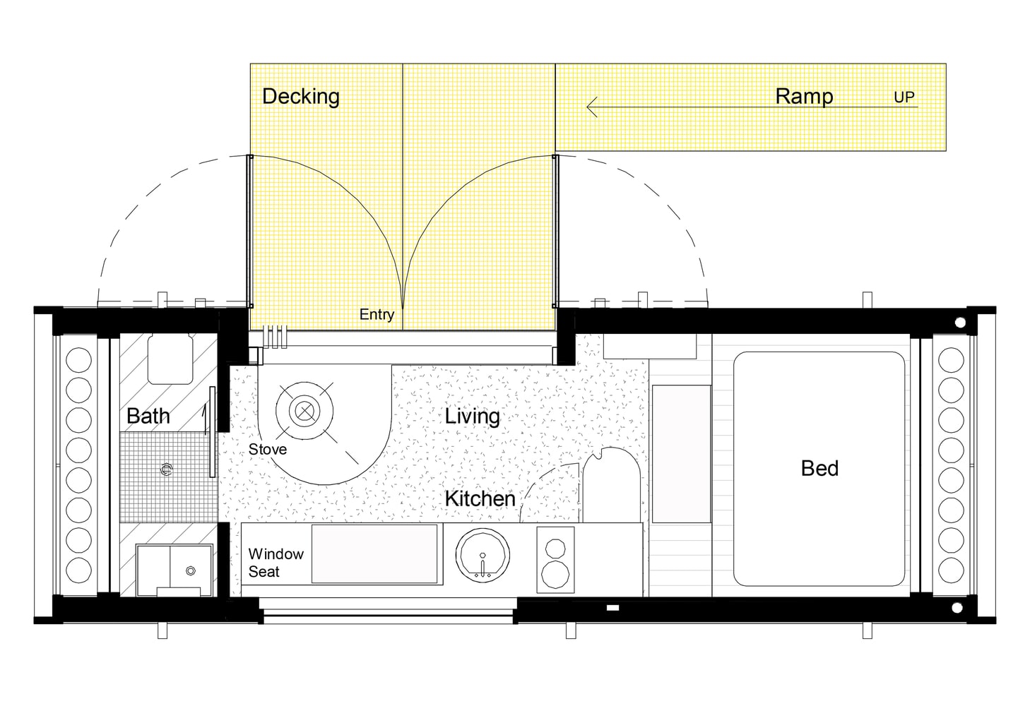 Tiny House: cuộc sống tiện nghi trong ngôi nhà chỉ 19m vuông